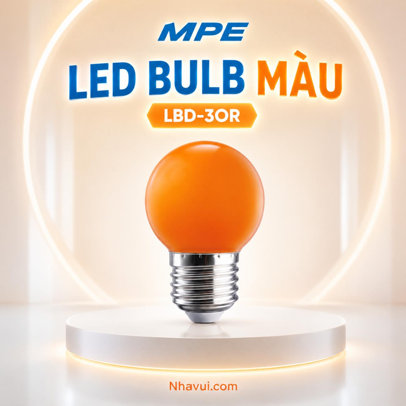 Bóng đèn LED màu MPE Seri LBD